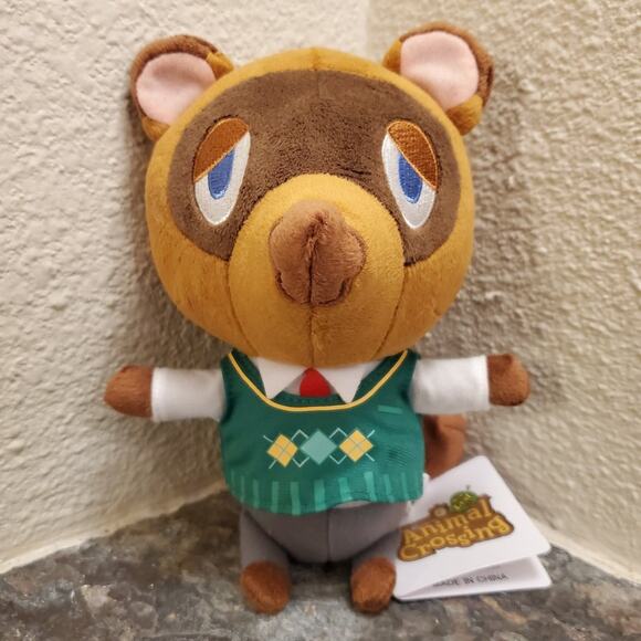 Plush - Tom Nook 8-inch (NEW) - Animal Crossing - Nintendo - Picture 1 of 8